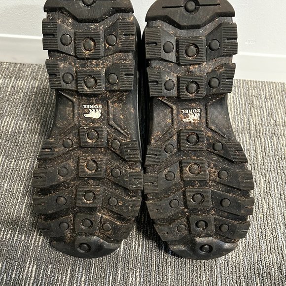 Sorel Buxton Pull On Black Quarry Boots - Picture 3 of 4